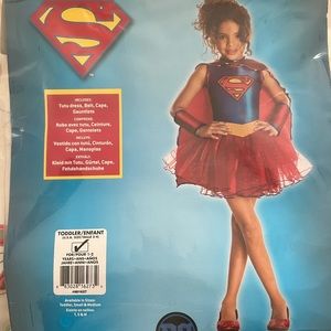 Baby/toddler superwoman costume.